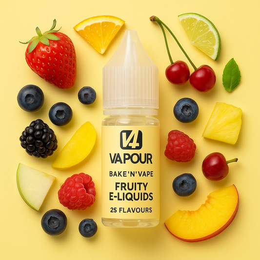 Fruity E-Liquids (25 Flavours) – V4POUR / Bake n Vape